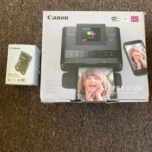 Canon camera & photo printer